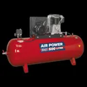 Sealey SAC55075B Air Compressor 500 Litre - 415v