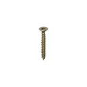 Goldscrew PZ Double-countersunk Yellow-passivated Carbon steel (C1022) Screw, Pack of 1000