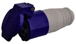 Diall 16A Blue Site surface socket