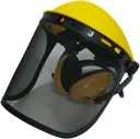 Site Yellow Acrylonitrile butadiene styrene (ABS) Face shield & ear defender