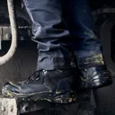 Site Onyx Men's Black Safety boots, Size 9