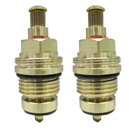 Plumbsure Brass Threaded Tap gland (Dia)8mm, Pack of 2