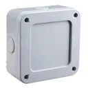 Diall Grey 57A Junction box 100mm