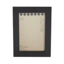 Black Single Picture frame (H)13.6cm x (W)18.6cm