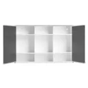 Alcudina White Mirrored Cabinet (W)581mm (H)376mm