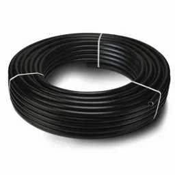 Twinwall Electric Cable Ducting 50/63mm x 50m Coil Black