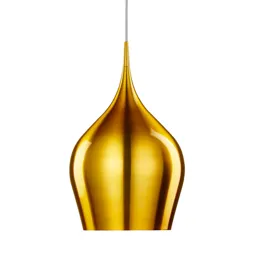 Vibrant - shimmering gold hanging light