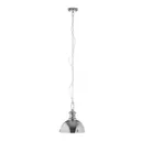 Industrially-designed metal hanging light