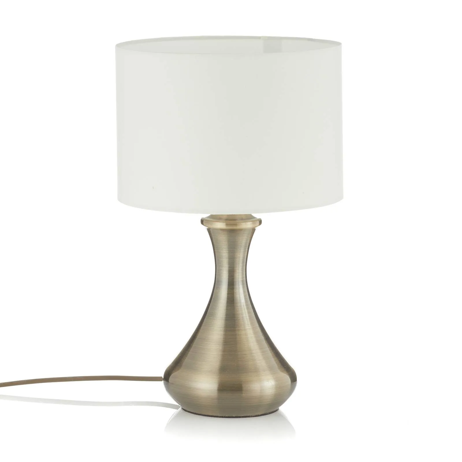 Touch 2750 table lamp, antique brass