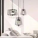 Slinky hanging light, 3-bulb, Ø 50 cm