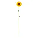 The Outdoor Living Company Yellow Sunflower Garden stake (L)640mm