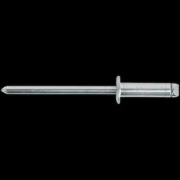 Sealey Pop Steel Rivets - 4.8mm, 12mm, Pack of 200
