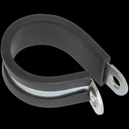 Sealey Pipe Clip Rubber Lined - 32mm, Pack of 25