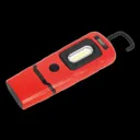 Sealey Rechargeable 360° Inspection Lamp 2W Cob + 1W Led Li-ion - Red