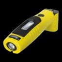 Sealey Rechargeable 360° Inspection Lamp 7 Smd + 3W Led Li-ion - Yellow
