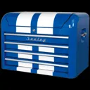 Sealey Premier Retro Style 4 Drawer Tool Chest - Blue / White