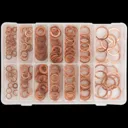 Sealey 250 Piece Copper Diesel Injector Washer Assortment Metric