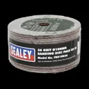 Sealey Fibre Backed Sanding Discs 100mm - 100mm, 36g, Pack of 25