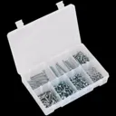 Sealey High Tensile Set Screw, Nut and Washer Assortment - M5, Pack of 444