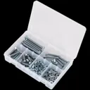 Sealey High Tensile Set Screw, Nut and Washer Assortment - M8, Pack of 220