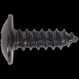 Self Tapping Flange Head Pozi Screws Black - 4.2mm, 13mm, Pack of 100
