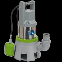 Sealey WPD415 High Flow Submersible Stainless Dirty Water Pump - 240v