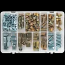 Sealey 200 Piece Brake Pipe Nut Assortment Metric and Imperial