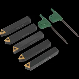 Sealey 5 Piece Indexable 10mm Turning Tool Set