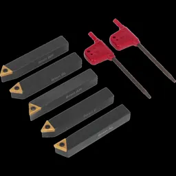 Sealey 5 Piece Indexable 8mm Turning Tool Set