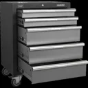 Sealey Superline Pro Modular Mobile Cabinet 5 Drawer MSS System - Black / Grey
