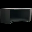 Sealey Premier Heavy Duty Modular Corner Wall Cabinet MSS System - Black