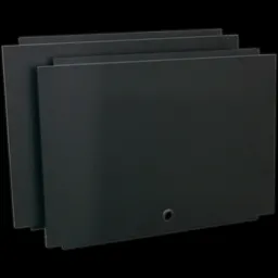 Sealey Back Panel Assembly for Modular Corner Wall Cabinet MSS System - Black