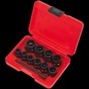 Sealey 10 Piece 3/8" Drive Bolt Extractor Set - 3/8"