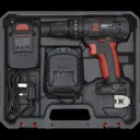 Sealey CP18VLD 18v Cordless Combi Drill - 1 x 1.5ah Li-ion, Charger, Case