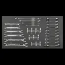 Siegen 30 Piece Tool Tray Specialised Spanner Set