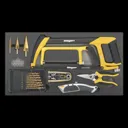 Siegen 28 Piece Tool Tray Cutting and Drilling Set