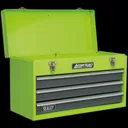 Sealey American Pro 3 Drawer Tool Chest + 93 Piece Tool Kit - Green