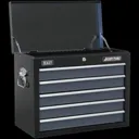 Sealey American Pro 5 Drawer Tool Chest - Black / Grey