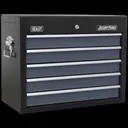 Sealey American Pro 5 Drawer Tool Chest - Black / Grey