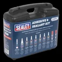 Sealey 10 Piece Adhesive and Sealant Kit