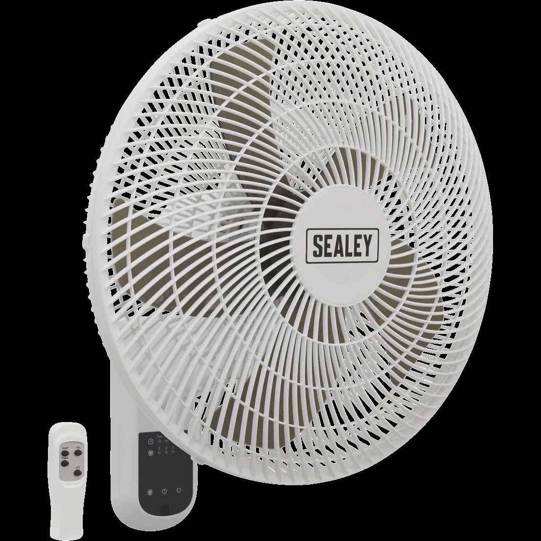 Sealey SWF18WR Remote Control Wall Fan 3 Speed - 18"