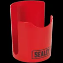Sealey Magnetic Drinks Cup Holder - Red