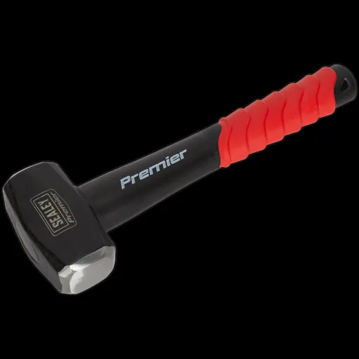 Sealey Shock Absorbing Fibreglass Shaft Club Hammer - 1.13kg