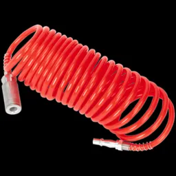 Sealey SA305 Quick Release Coiled Air Line Hose - 5mm, 5m
