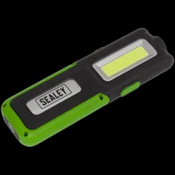 Sealey Rechargeable 5W Inspection Lamp and Power Bank - Green