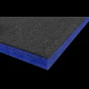 Sealey Blue Easy Peel Shadow Foam for Tool Chests and Cabinets - 1200mm, 550mm, 30mm