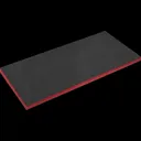 Sealey Red Easy Peel Shadow Foam for Tool Chests and Cabinets - 1200mm, 550mm, 50mm