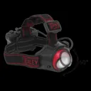 Sealey Rechargeable COB LED Auto Sensor Head Torch - Black
