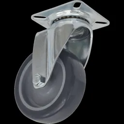 Sealey Swivel Plate Castor Grey - 75mm