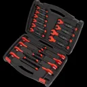 Sealey 18 Piece VDE Insulated Open End Spanner Set